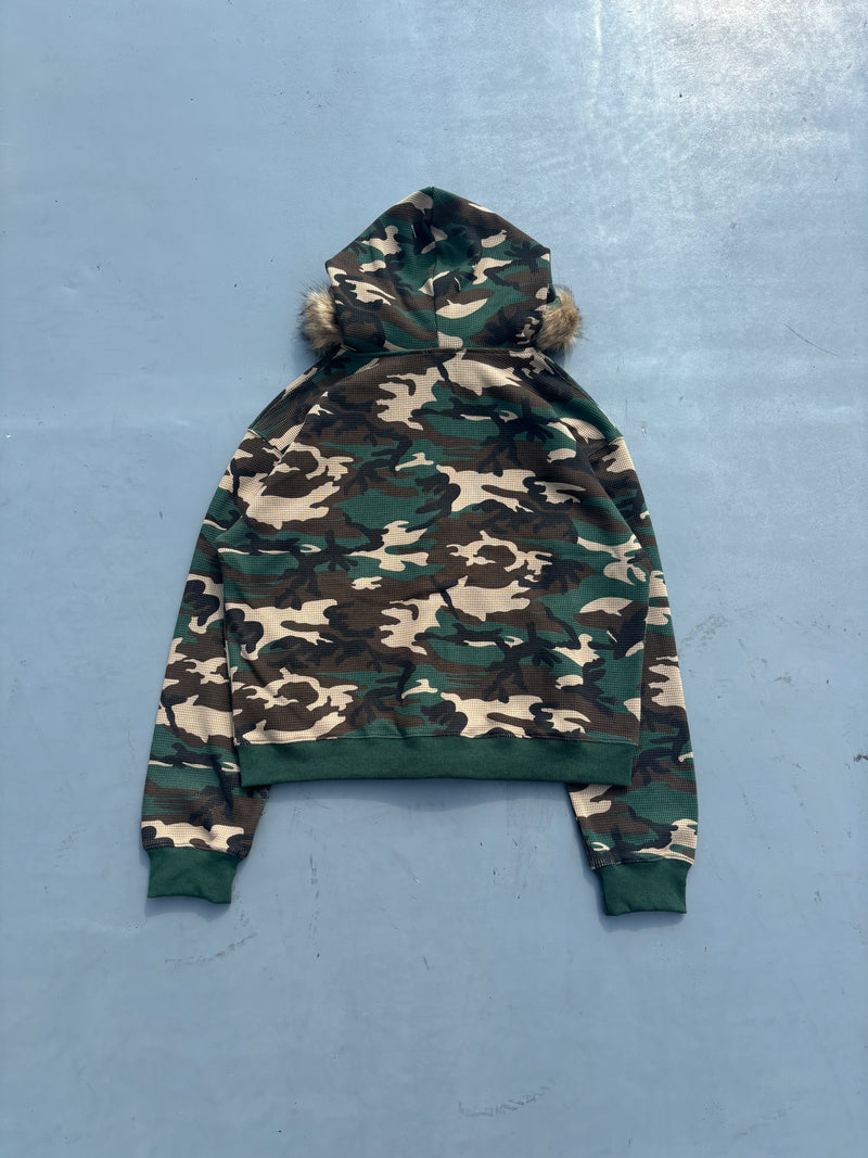 Thermal Assort Fur Zip Hoodie 