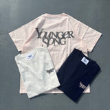 universal logo 喷雾短袖T恤 