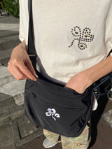 Clover Logo Shoulder Bag