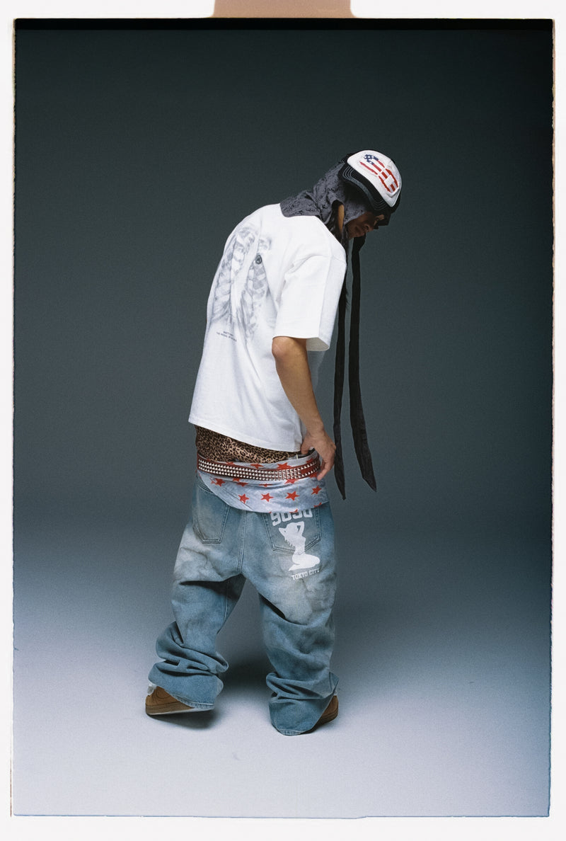 Sexy Logo Denim Pants – YZ