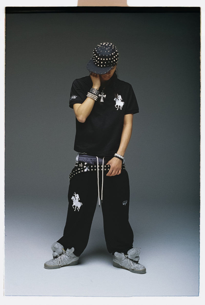 Ninety Club Logo Triple Layered Sweat pants – YZ