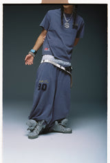90 Number Layered Sweat pants