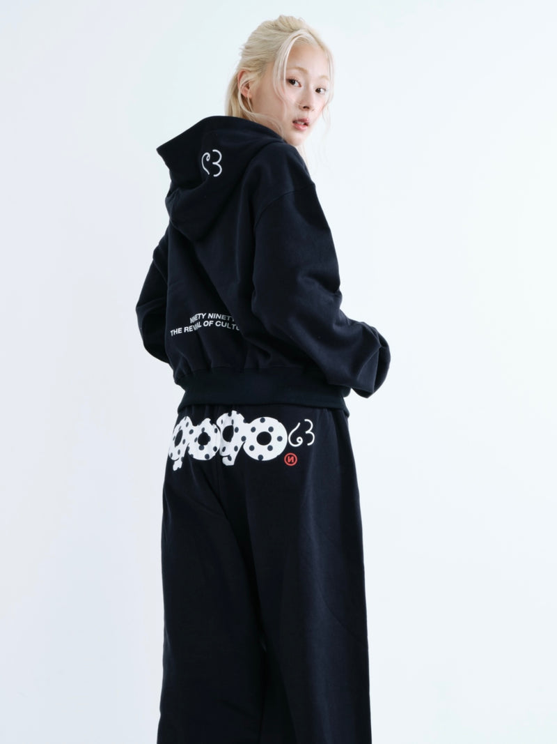 90 Logo Dot Zip 連帽外套 