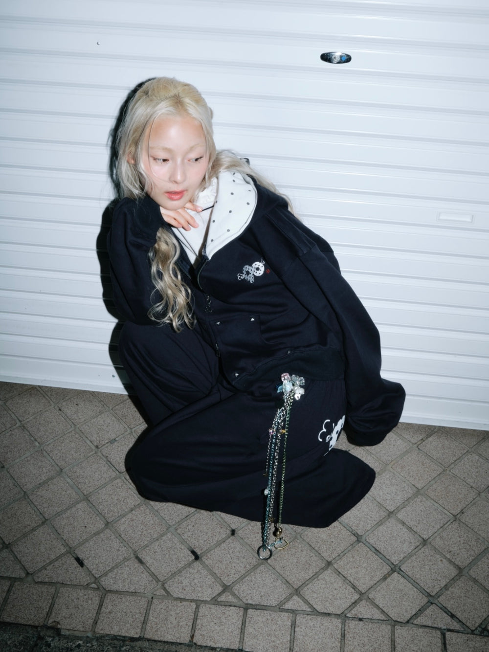 90 Logo Dot Zip Hoodie – YZ