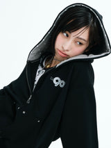 90 Logo Dot Zip 連帽外套 