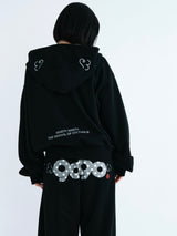 90 Logo Dot Zip 連帽外套 
