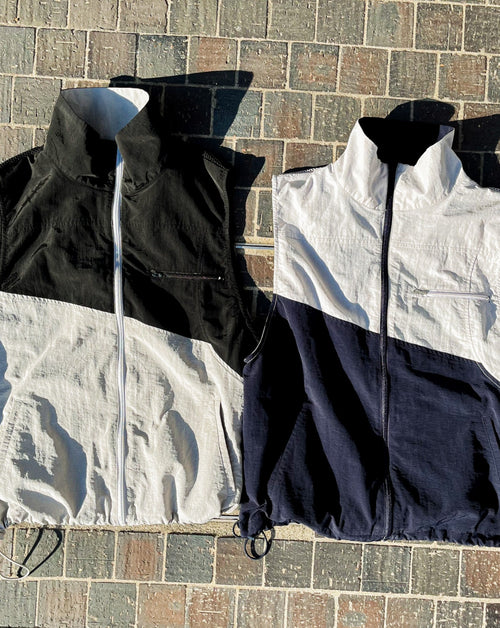 24SS展示会　tech logo nylon vest (set up)(発送予定：2024年6月下旬~)