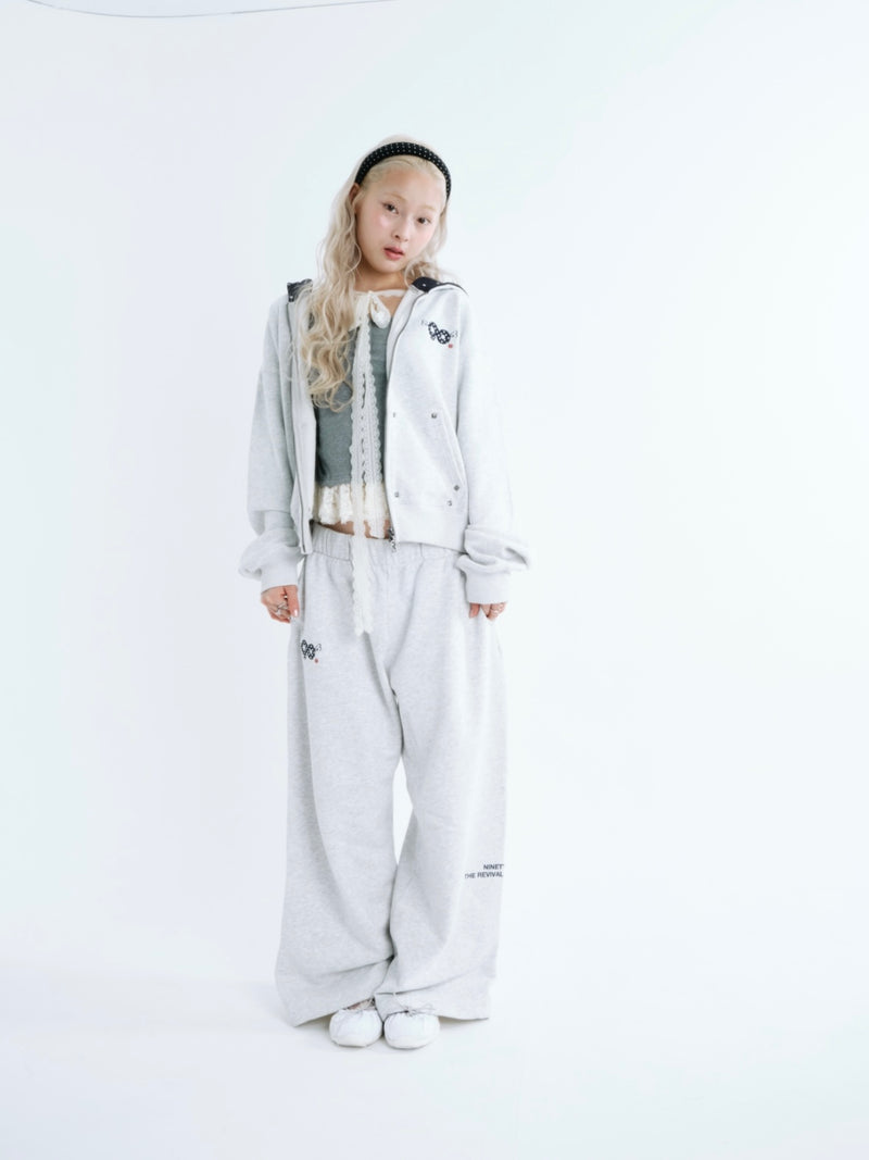 90 Logo Dot Zip 連帽外套 