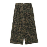 BU camouflage pattern baggy cargo pants