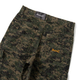 BU CAMOUFLAGE PATTERN BAGGY CARGO PANTS