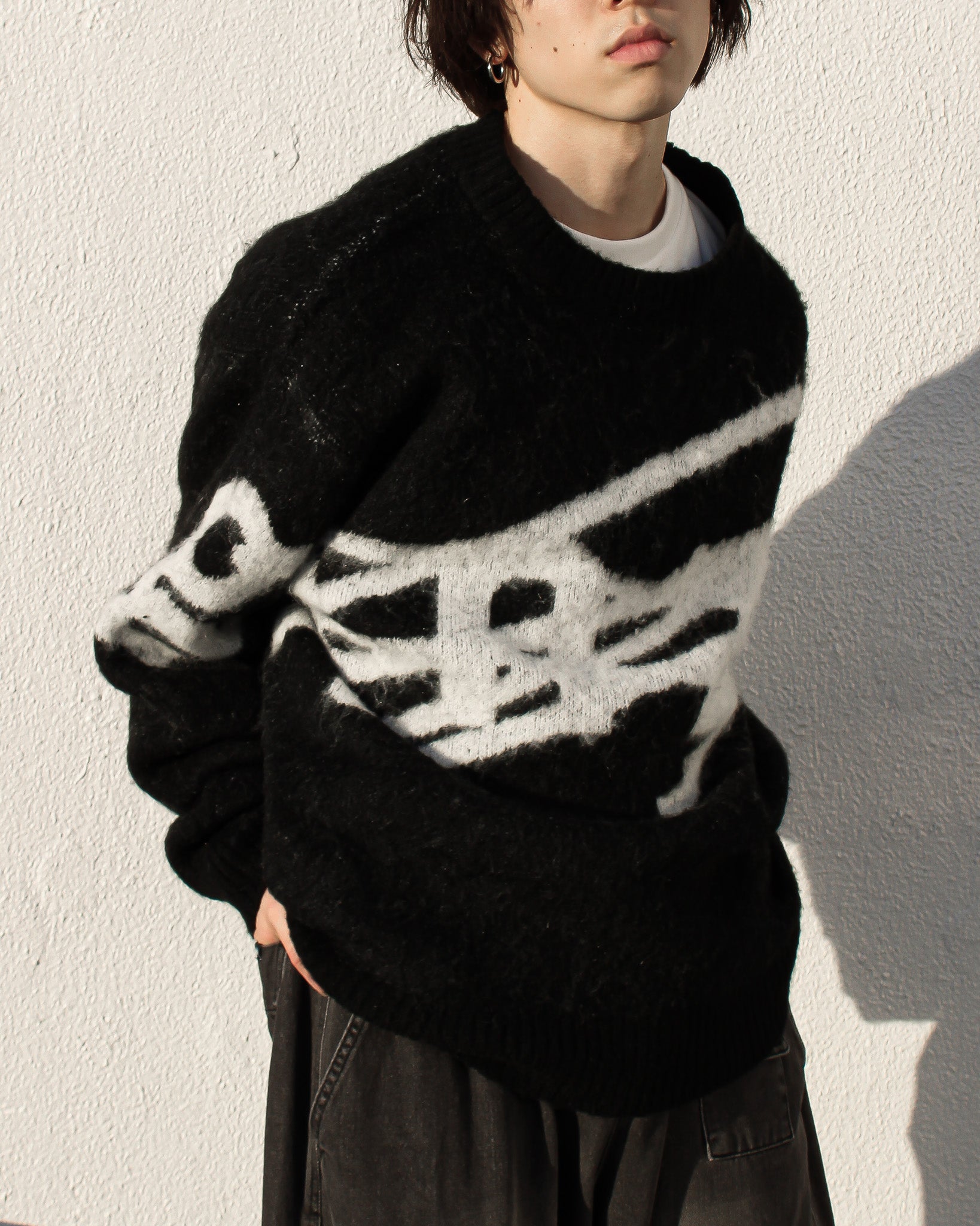 genzai Big logo knit - トップス