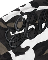 BU CAMOUFLAGE PATTERN BOMBER JACKET 