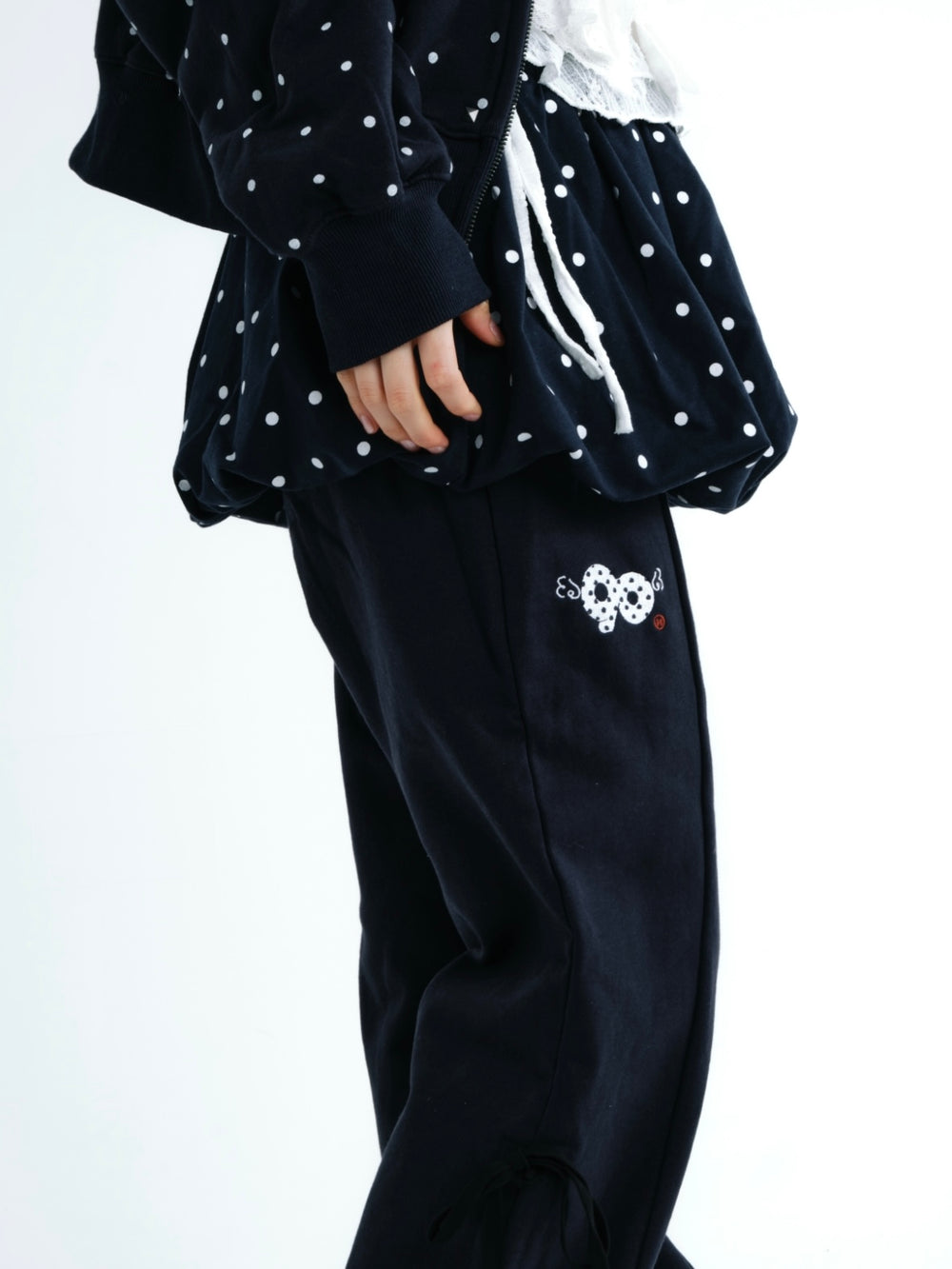 90 Logo Dot Ballon Skirt Pants – YZ