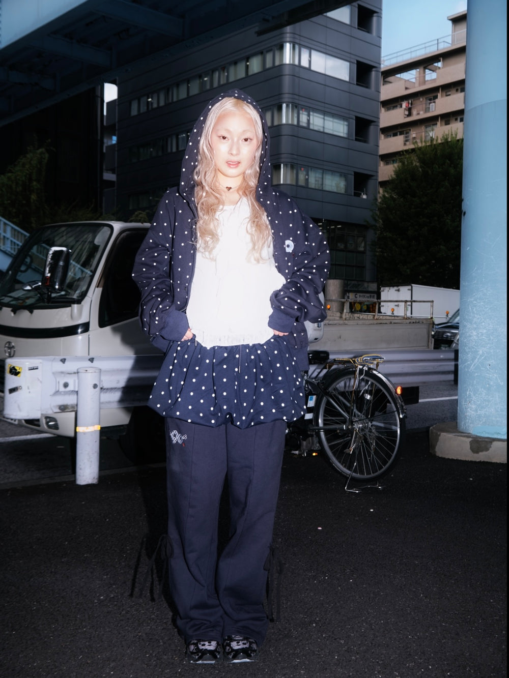 Angel Dot Zip Hoodie – YZ