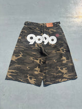 9090 OG Logo Painted Buggy Jorts 