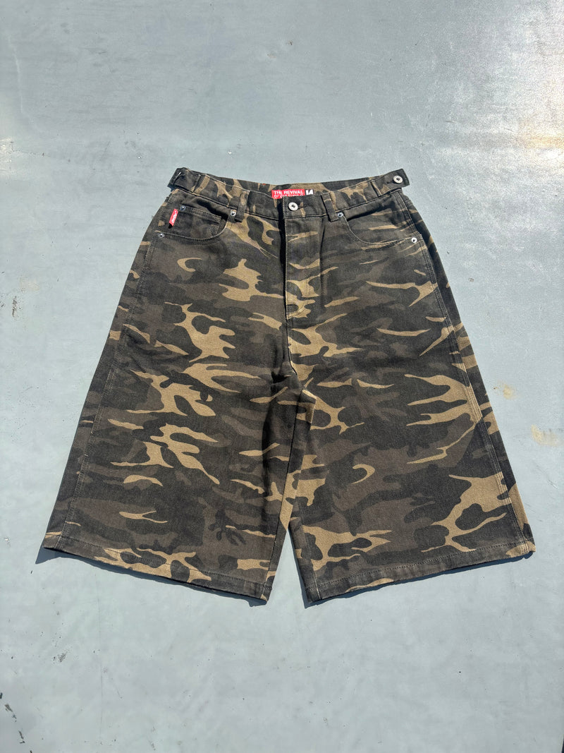 9090 OG Logo Painted Buggy Jorts – YZ