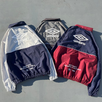 9090 × umbro City Logo Nylon Jacket – YZ 9090 × umbro City Logo Nylon Jacket – YZ