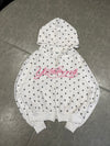 relaxy logo thermal zip hoodie 