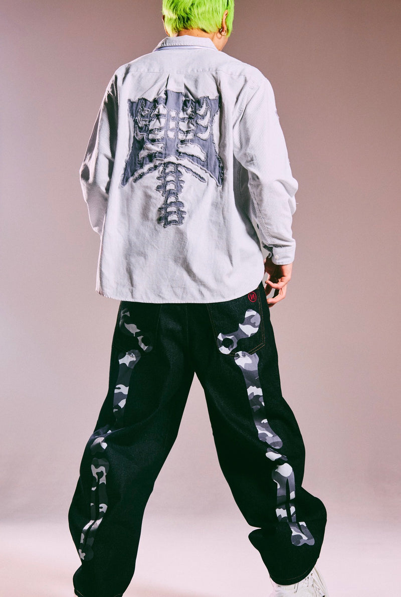 Bone Hand Denim pants – YZ