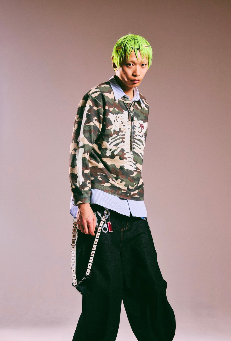 Bone Hand Denim pants – YZ
