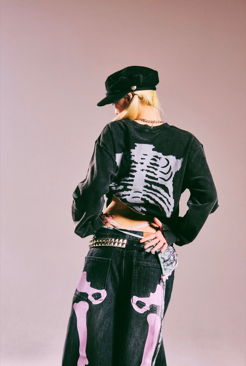 Bone Henry Neck Thermal L/S Tee – YZ