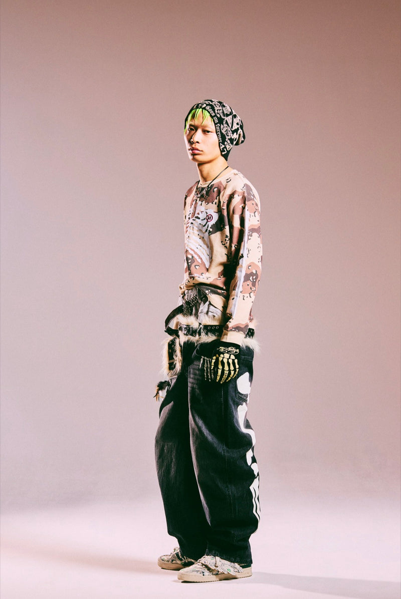 パンツ Bone Hand Denim pants Bone Hand Denim pants – YZ