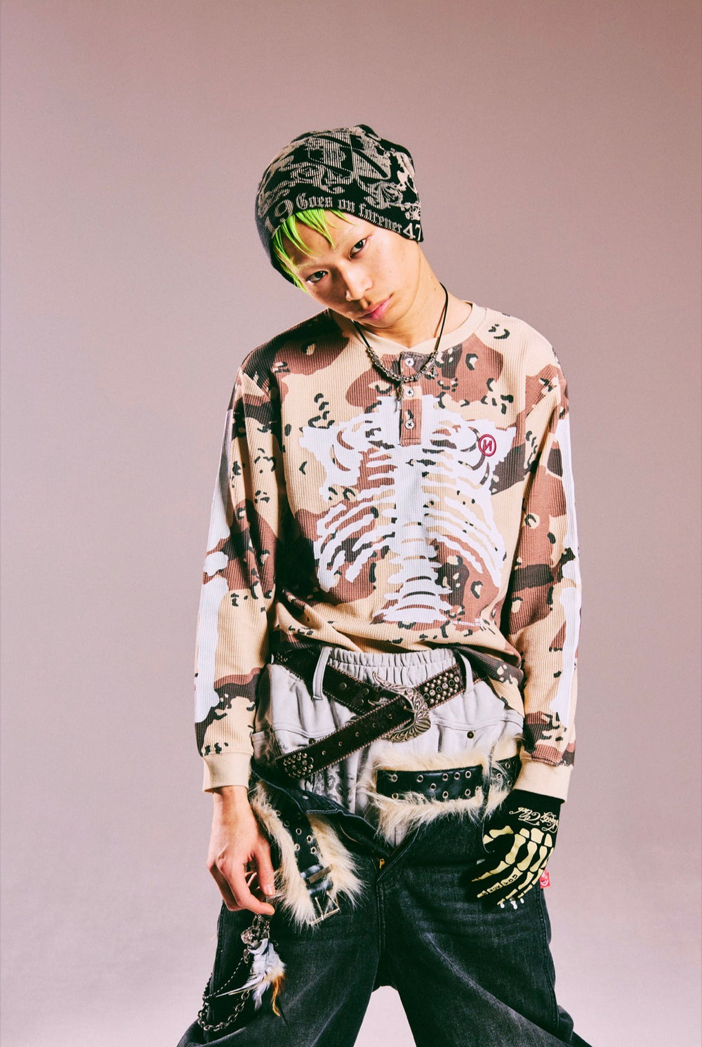 トップス Bone Henry Neck Thermal L/S Tee Bone Henry Neck Thermal L/S Tee – YZ
