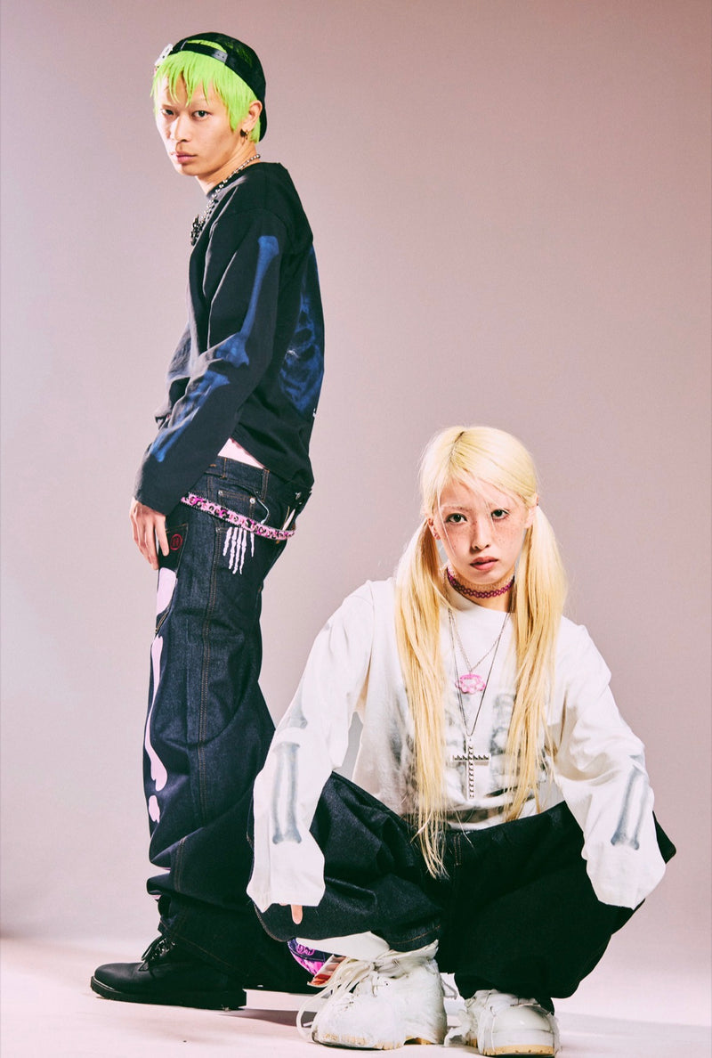 X-ray Bone Vintage L/S Tee – YZ