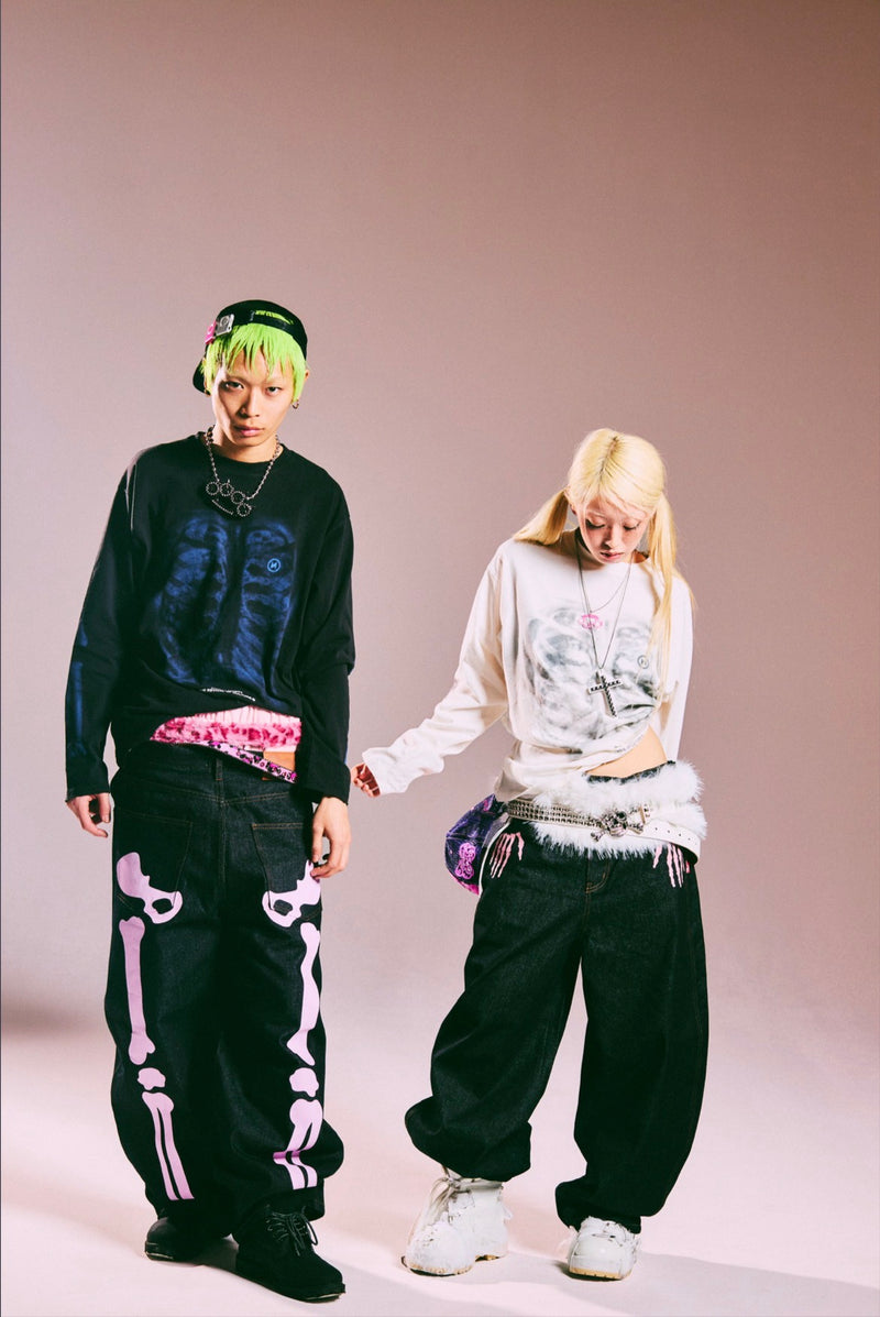 X-ray Bone Vintage L/S Tee – YZ