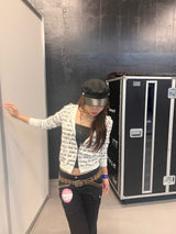 All Lettered Zip Hoodie