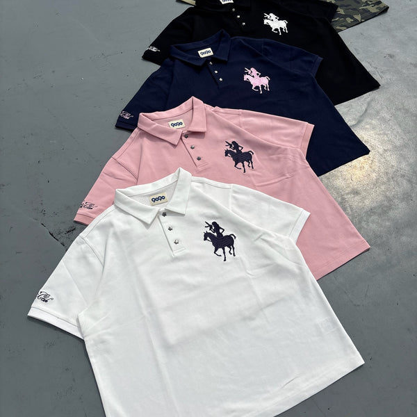 Ninety Club Logo Polo – YZ