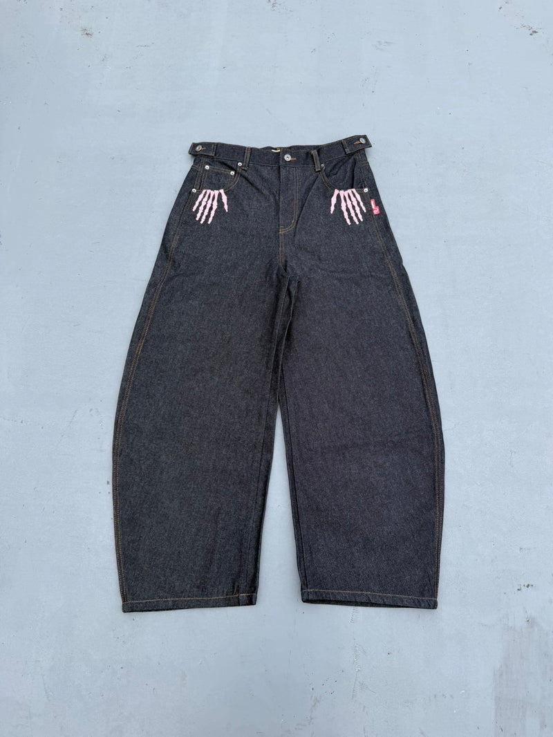 Bone Hand Denim pants – YZ