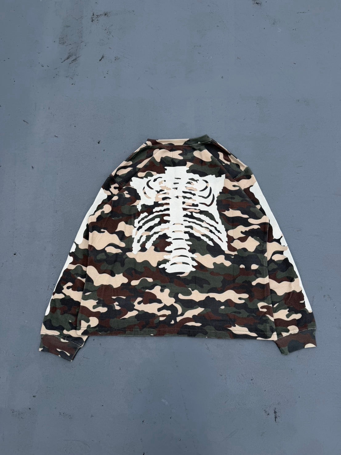 Bone Henry Neck Thermal L/S Tee - YZ