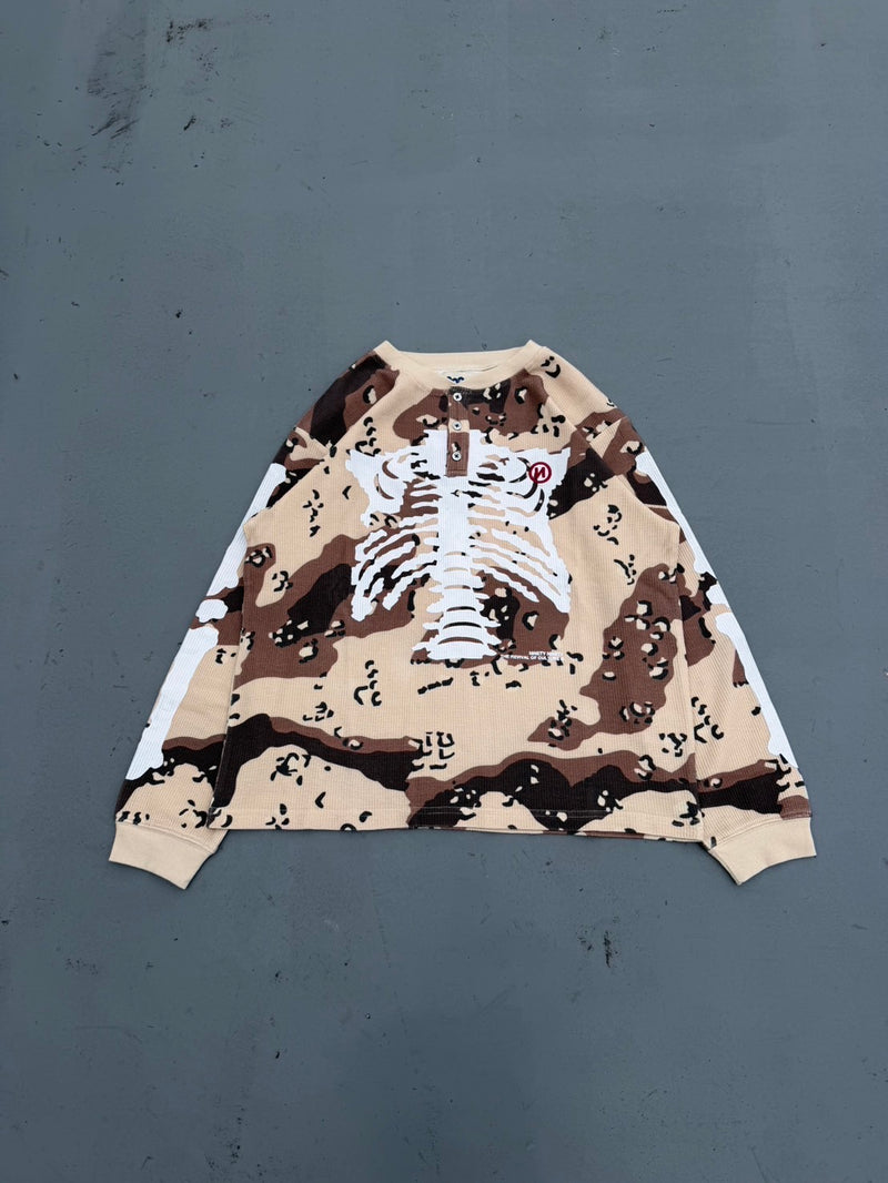 Bone Henry Neck Thermal L/S Tee – YZ
