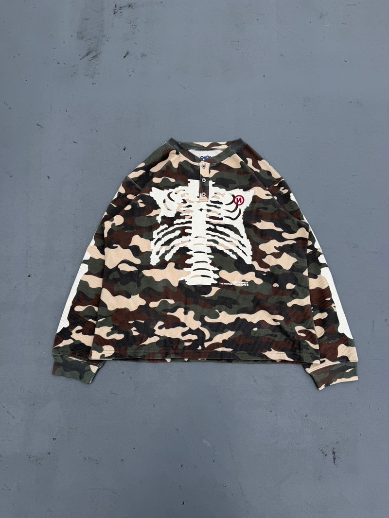 Bone Henry Neck Thermal L/S Tee – YZ