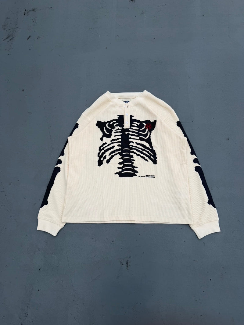 Bone Henry Neck Thermal L/S Tee – YZ
