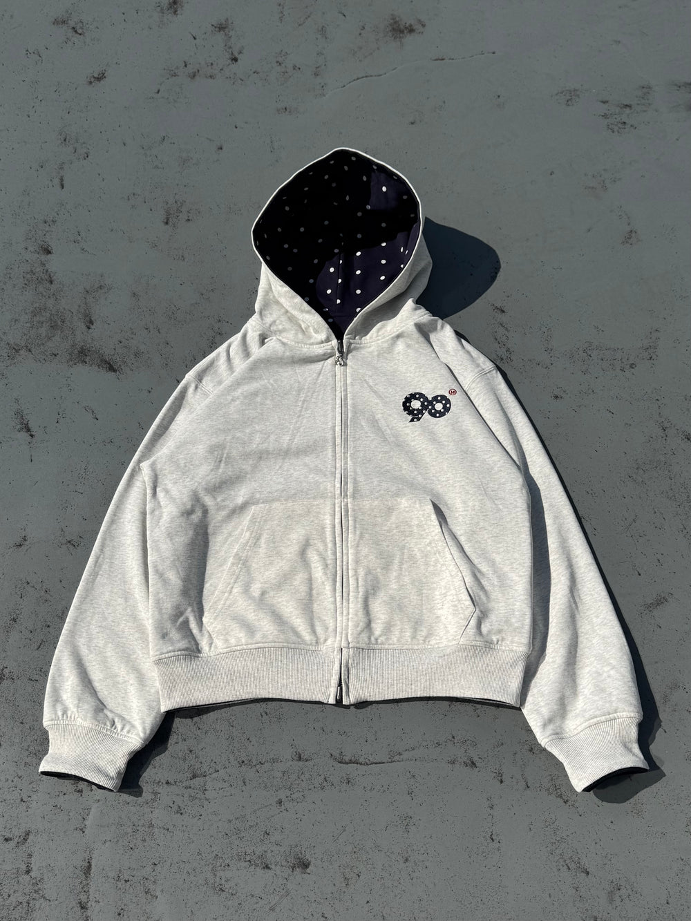 最終価格 Reversible Dyed Zip-Up Hoodie Reversible Dyed Zip-Up Hoodie – EMOBROTHER