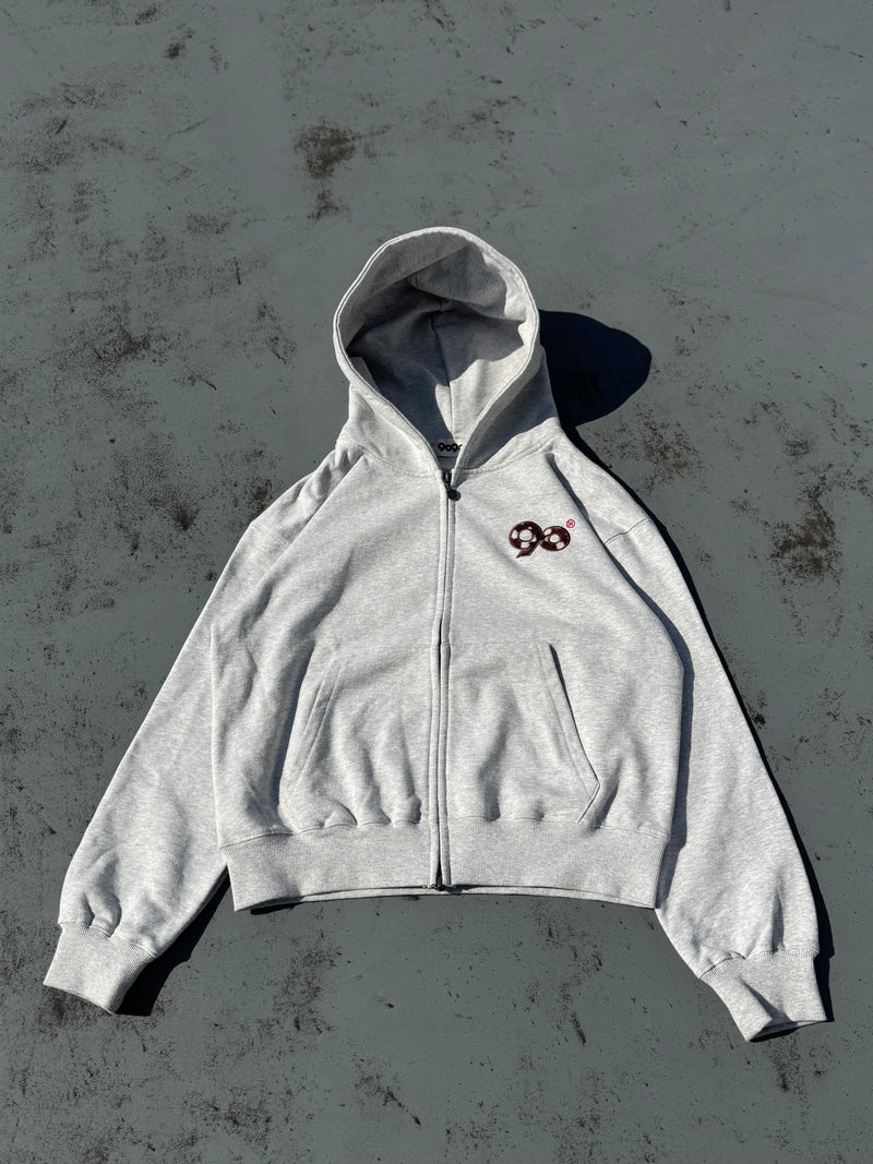 90 Logo Zip Hoodie – YZ