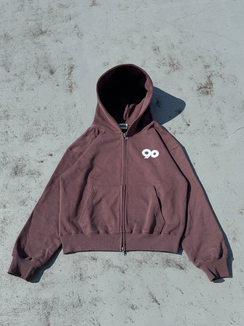 トップス 90 Logo Zip Hoodie 90 Logo Zip Hoodie – YZ