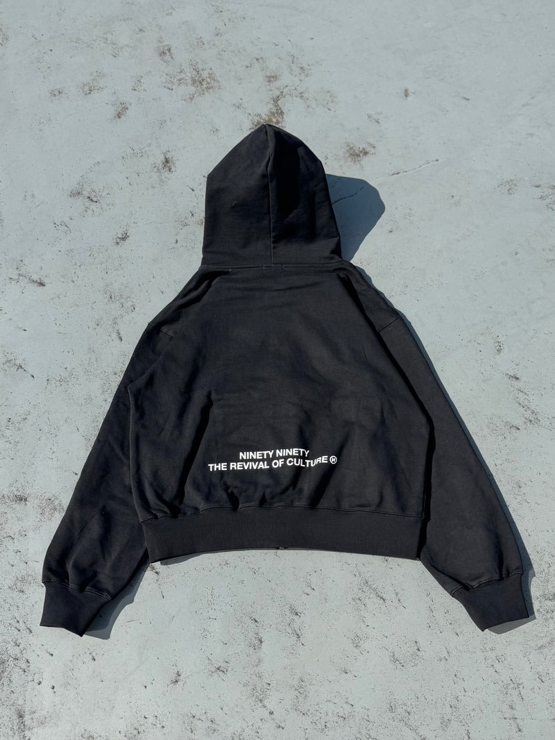 90 Logo Zip Hoodie – YZ