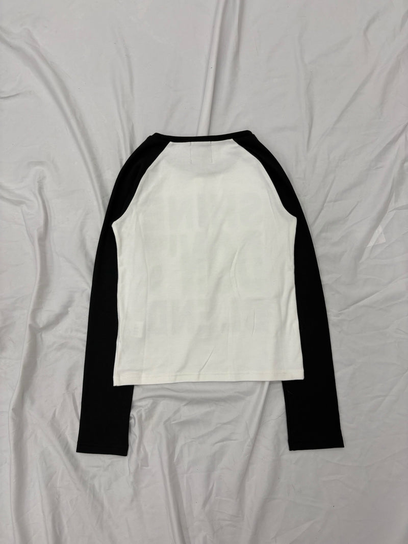 Glitter Gothic Raglan L/S Tee