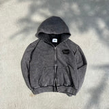 universal logo Premium crush EMB zip 连帽衫 