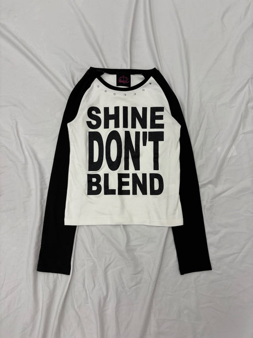 Glitter Gothic Raglan L/S Tee