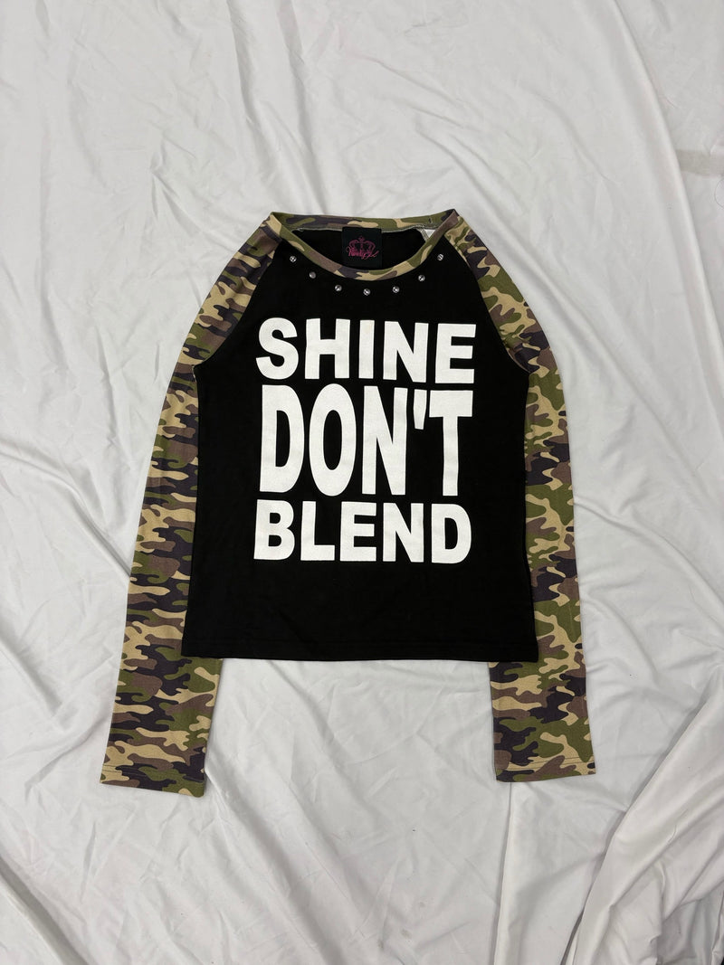 Glitter Gothic Raglan L/S Tee