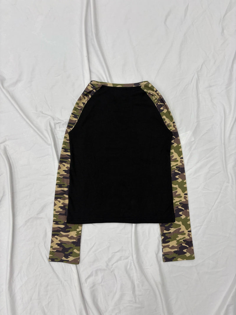 Glitter Gothic Raglan L/S Tee