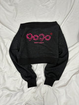 OG Logo Glitter 露肩卫衣 