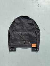 Bullet Logo Denim Short Jacket 