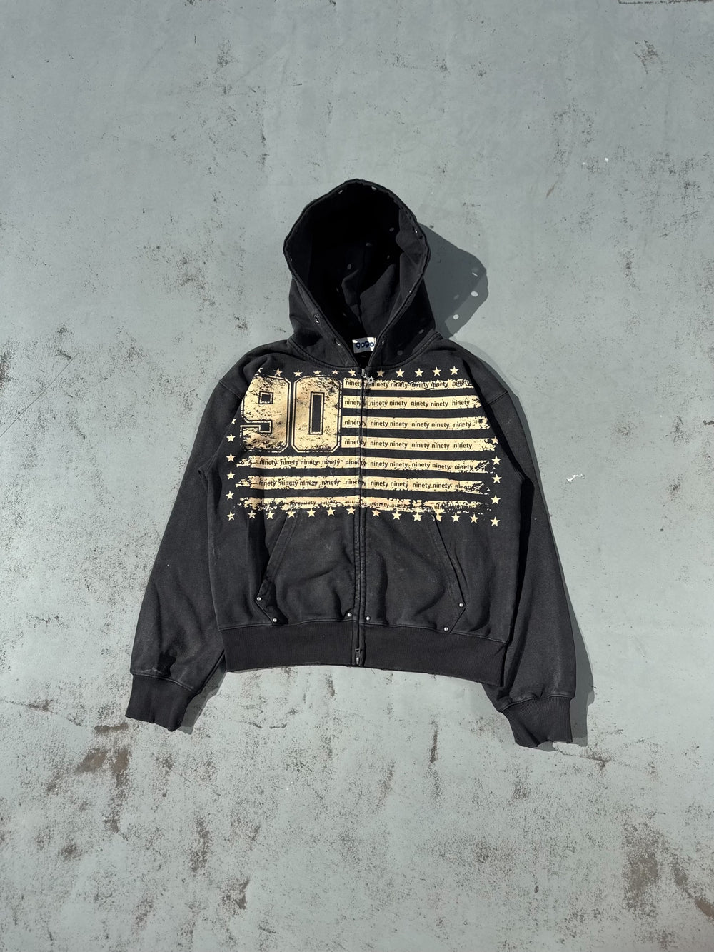 American Flag Zip Hoodie – YZ