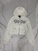 OG Logo Glitter Zip Hoodie