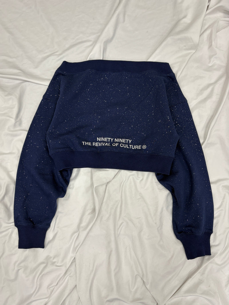 OG Logo Glitter 露肩卫衣 